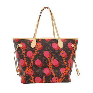 Louis Vuitton Monogram Neverfull Tote Bag pouch